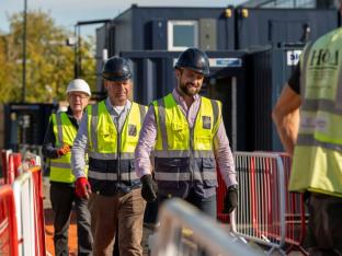 Tom HIll and Cllr Richard Stobart 