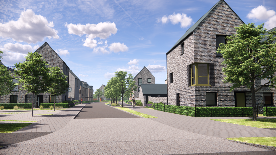 The main entrance Cambium Square